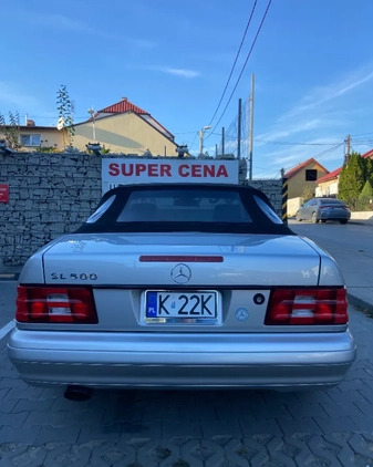 Mercedes-Benz SL cena 89000 przebieg: 98000, rok produkcji 2000 z Kraków małe 191